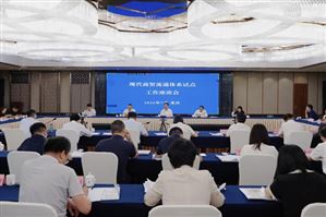 商务部流通发展司召开现代商贸流通体系试点工作座谈会